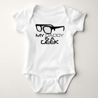 My Daddy is a Geek Baby Bodysuit