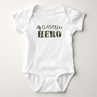 My DADDY is a HERO Baby Bodysuit