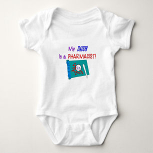 My Daddy is a Pharmacist Baby Bodysuit