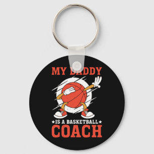 My Daddy Is A Sketll Coach Sports Child Proud -  Keychain