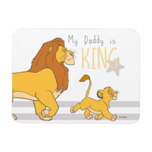 My Daddy Is King Magnet