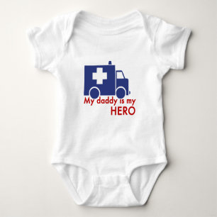 My Daddy Is My Hero Baby Bodysuit