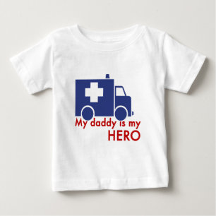 My Daddy Is My Hero Baby T-Shirt