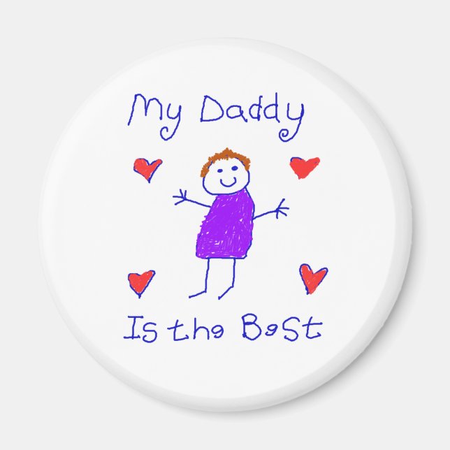 My Daddy is the Best Magnet (Front)
