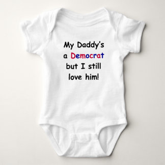 My Daddy's a Democrat Baby Bodysuit