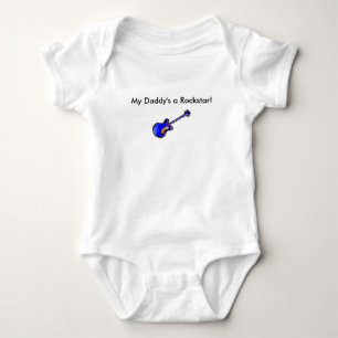 'My Daddy's a Rockstar!' Infant Romper