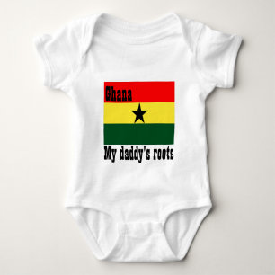 My daddy's roots ghana baby bodysuit