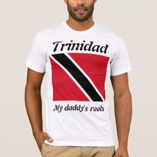My daddy's roots Trinidad mens t-shirts