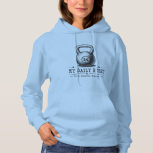 My Daily Reset Lift Breathe Repeat Workout Hoodie