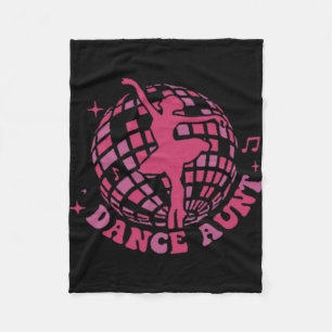 My Dance Aunt Era Dance Aunt Mothers Day  Fleece Blanket