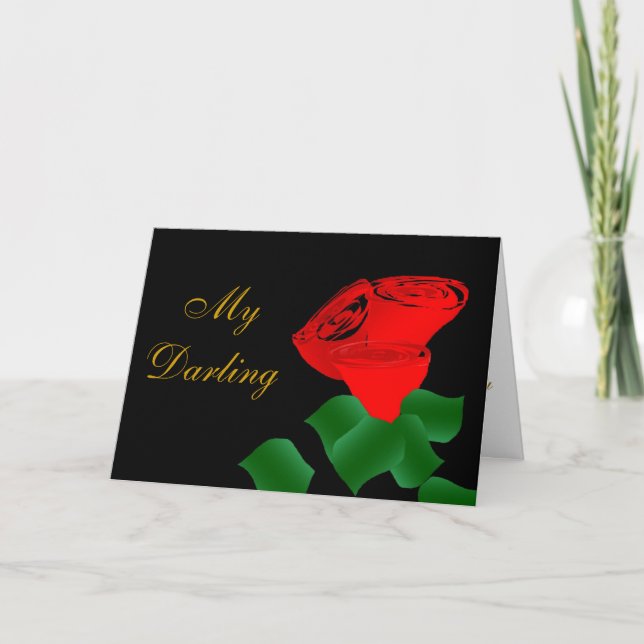 My Darling Holiday Card (Front)