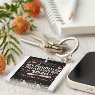 My Daughter Graduated 2026 Keychain
