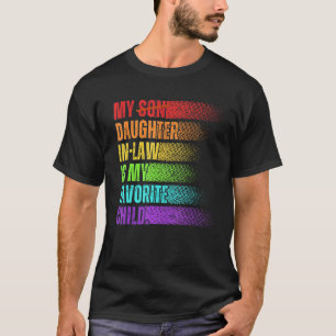 My Daughter In Law Is My Favorite Child Vintage Fa T-Shirt