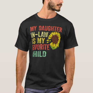 My Daughter In Law Is My Favourite Child Vintage S T-Shirt