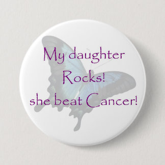 my daughter rocks 3 inch round button