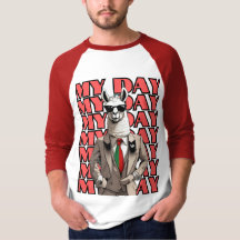 My Day Llama in Gucci Inspo Red Black Beige Design