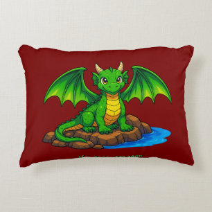 My dear Dragon Accent Pillow