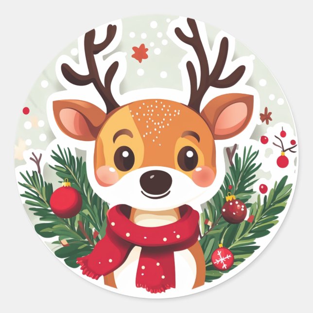 My Deeear! Classic Round Sticker (Front)