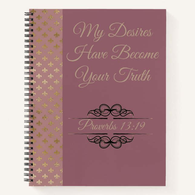 My Desires Have Become Your Truth Journal (Front)