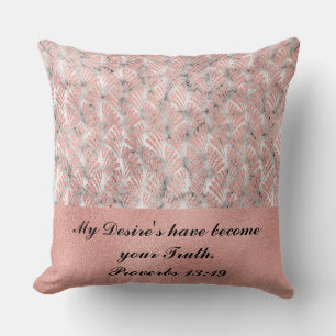 My Desire's Have Become Your Truth Pillow