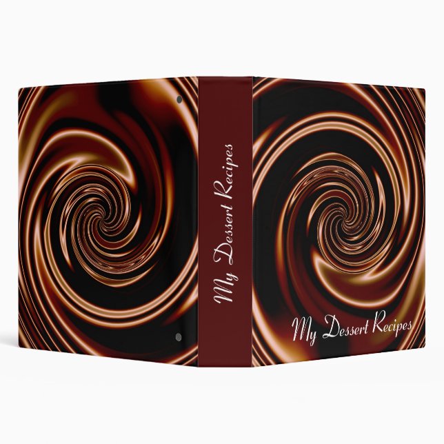 My Dessert Recipes Binder (Background)