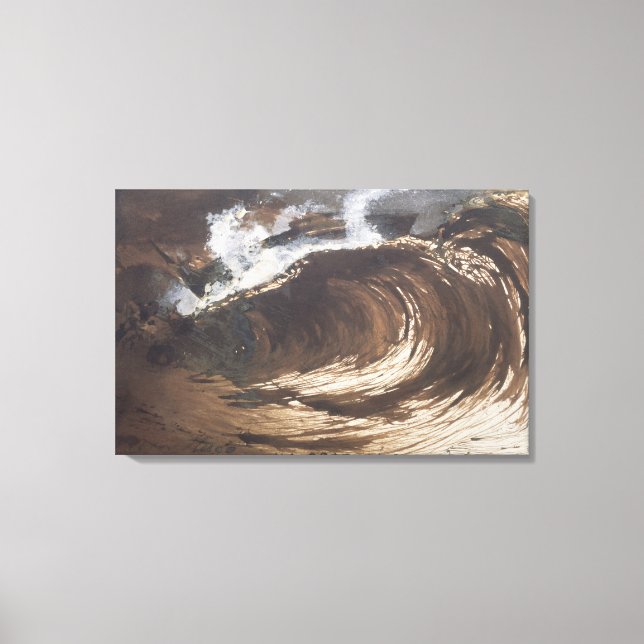 My Destiny, 1857 Canvas Print (Front)