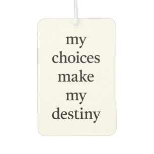 My Destiny Air Freshener