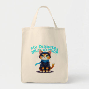  My Diabetes Ninja Warrior Stand Strong  Tote Bag