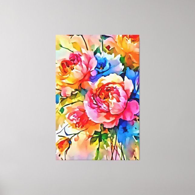  My digital art brush Canvas Print (Front)