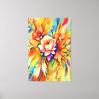  My digital art brush Canvas Print