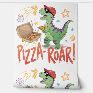 my dinasour eat pizza for food lover wallpaper