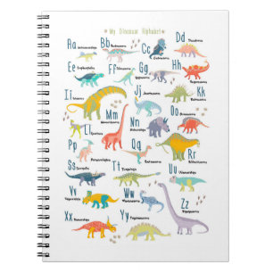 My Dinosaur Alphabet Notebook