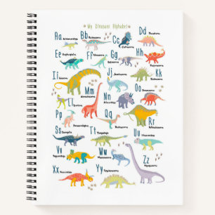My Dinosaur Alphabet Notebook