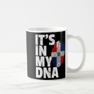 My Dna Dominican Republic Flag Christmas Coffee Mug