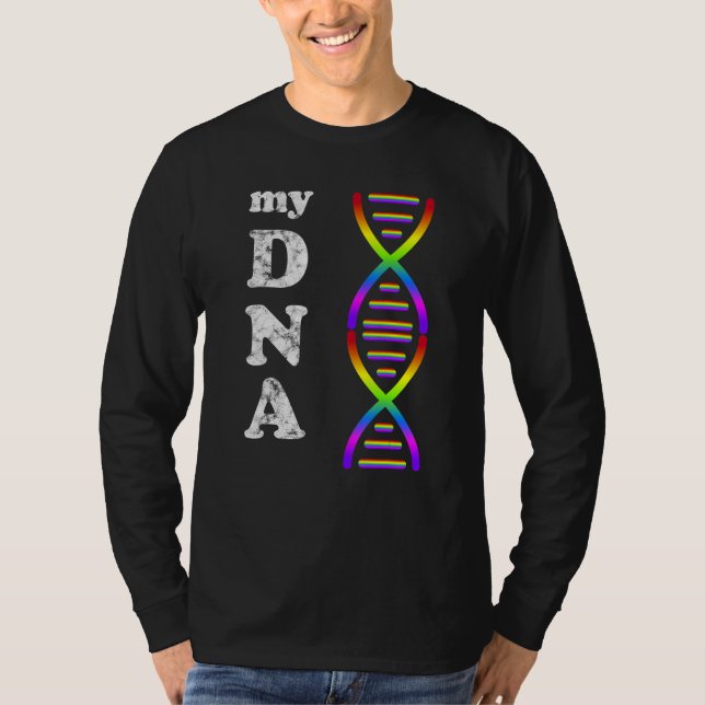 My DNA Double Helix T-Shirt (Front)