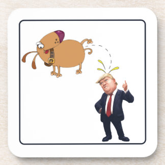 My Dog And The Pres Coaster