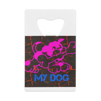 my dog credit card bottle opener