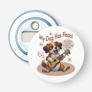 My Dog Has Fleas Ukulele Tuning Song Bottle Opener