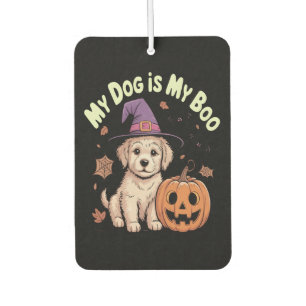 My Dog is My Boo Halloween Air Freshener