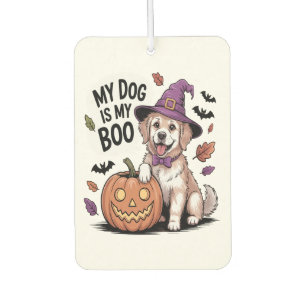 My Dog is My Boo Halloween Air Freshener