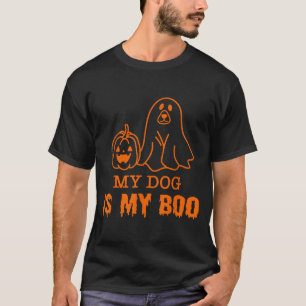 My Dog Is My Boo Halloween For Dogs Lover T-Shirt