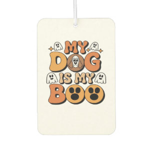 My Dog Is My Boo Shirt � Funny Dog Lover Gift 2025 Air Freshener