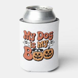 My Dog Is My Boo, Teacher, Funny Dog Lover Educato Can Cooler