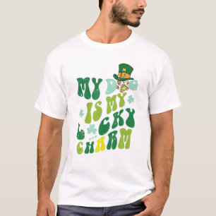 My Dog Is My Lucky Charm St Patrick's Day Shamrock T-Shirt