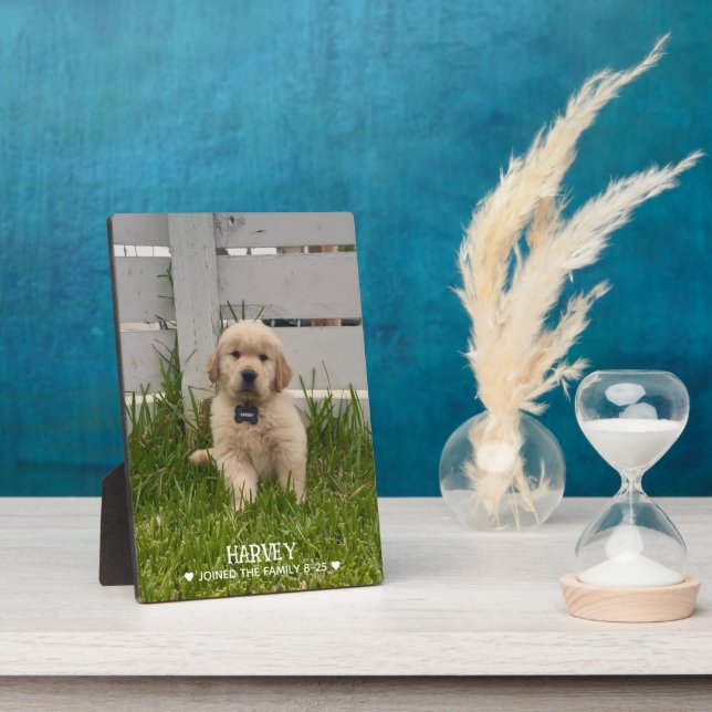 My Dog Photo Plaque (Side)