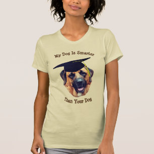 My Dog Smarter Than Yours Mastiff Funny T-Shirt
