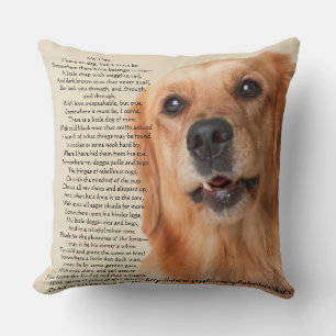 "My Dog" Throw Pillow