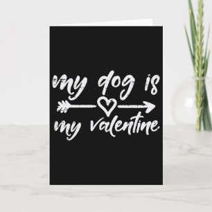 My Dog Valentine Funny Pet Owner Fur Mom Dad Men W Card