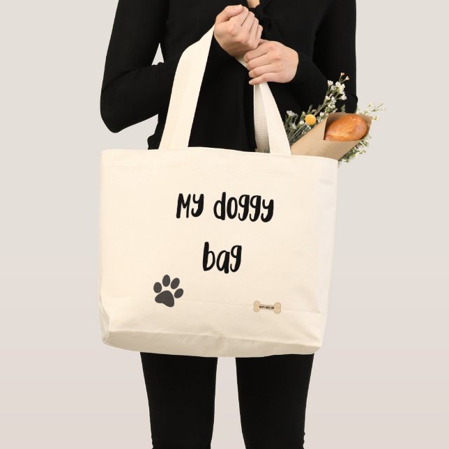 My Doggy Bag, large Tote Bag (Front (Product))