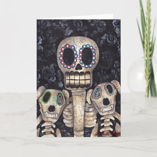 My Dogs and I Card (Front)